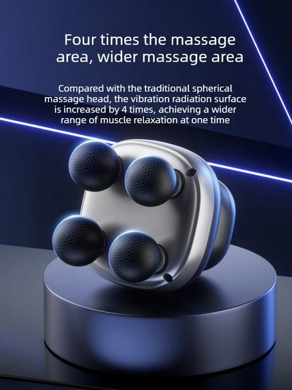 Mini 4-Head Horse Massage Gun | Equine Muscle Recovery & Relaxation