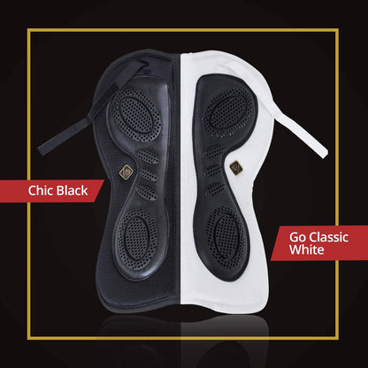 ArenaPro Therapeutic Half Pad | Shock Absorbing Air Mesh Saddle Support