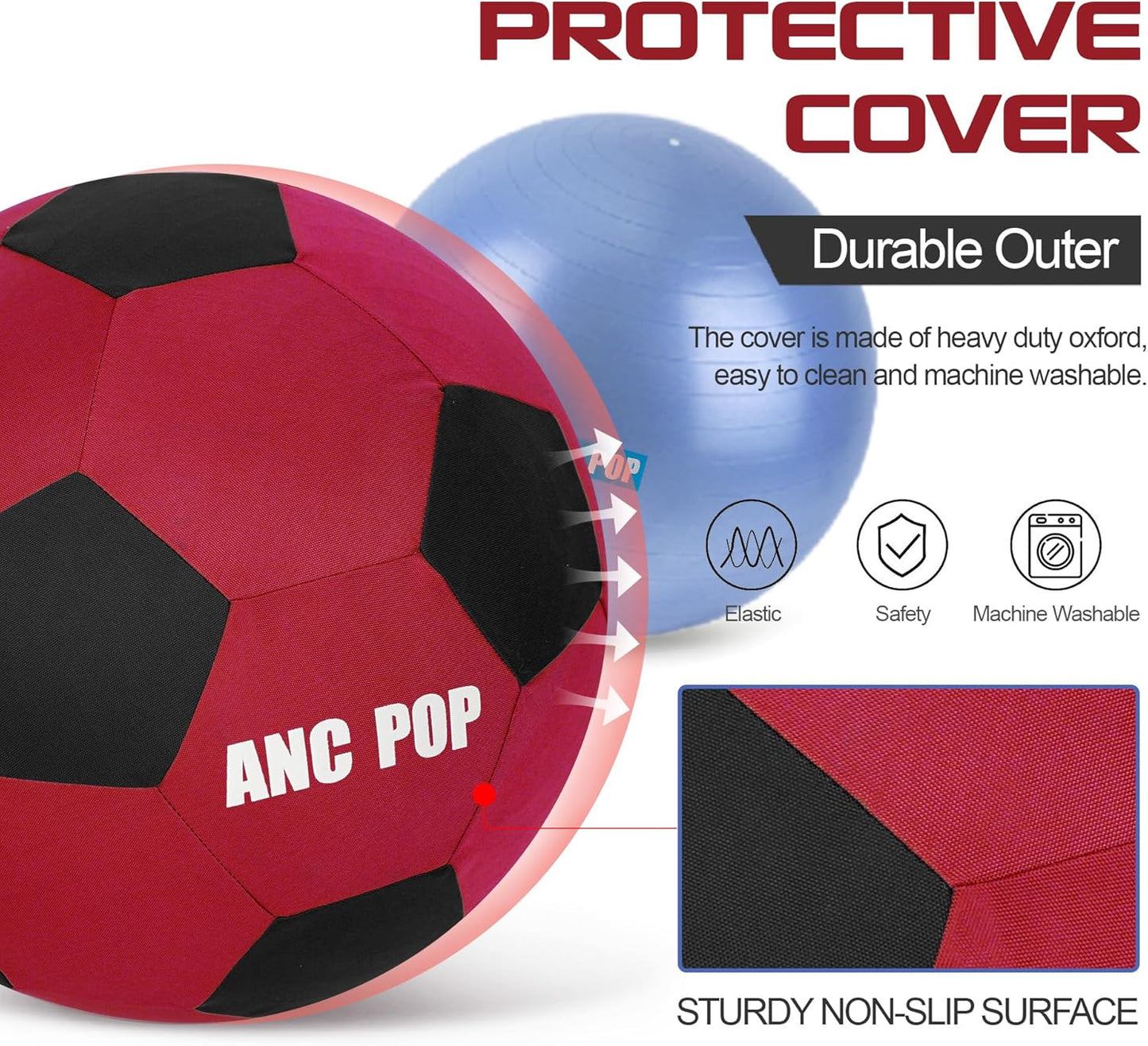 40” Horse Herding Ball Toy | EquiPlay™ Enrichment & Training Ball