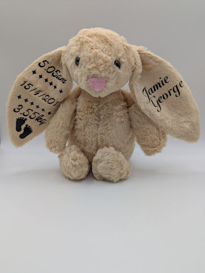 Forever Bunny™ Personalised Birth Keepsake Collection
