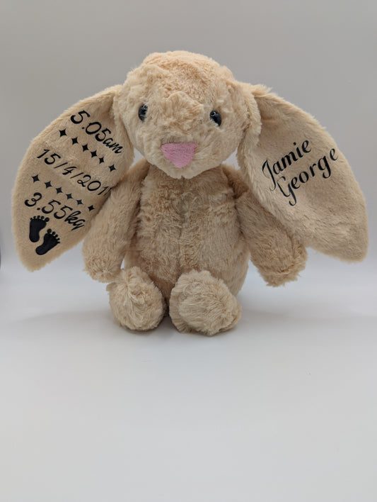 Forever Bunny™ Personalised Birth Keepsake Collection