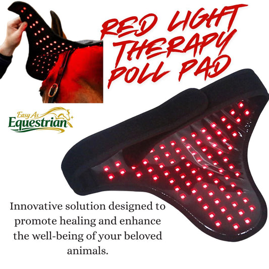 ArenaPro Red Light Therapy Poll Pad for horses