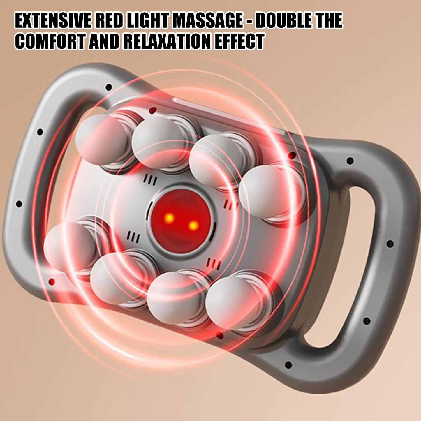 Horse Massage Gun – 8 Head Heated Equine Muscle Massager for Recovery & Pain Relief