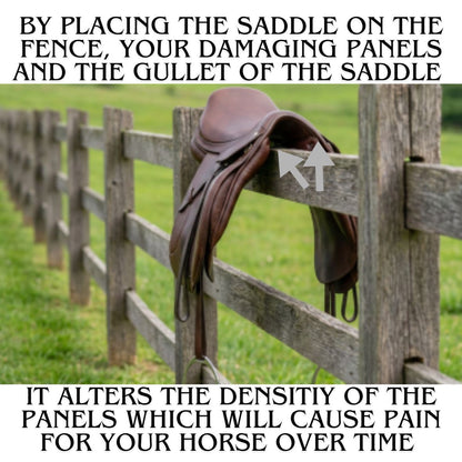 Easy As Saddle Hanger - Adjustable, Portable And You Can Hang It Anywhere