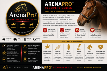 Horse Red Light Therapy 2 Medium Tendon Boots