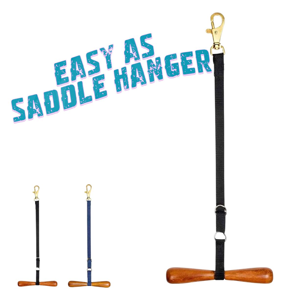Easy As Saddle Hanger - Adjustable, Portable And You Can Hang It Anywhere
